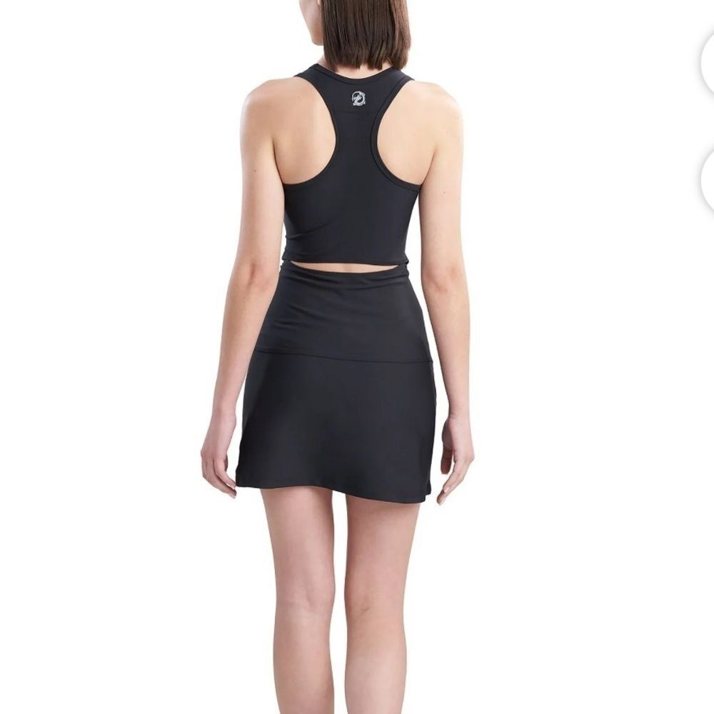 Natori Women's Solstice Back Cutout Dress Black Size X-Large - Picture 6 of 12